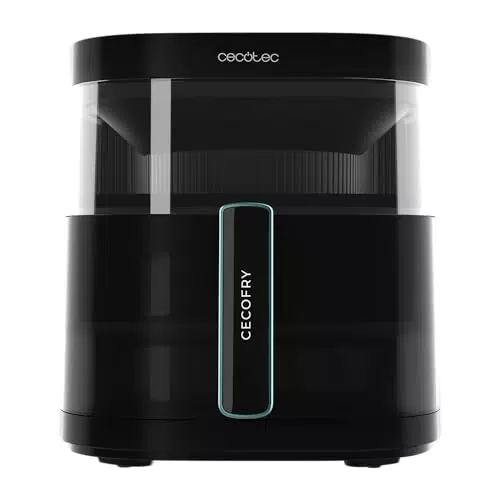 Cecotec Friggitrice ad Aria Senza Olio da 6 L con Finestra Air Fryer Cecofry DuoHeat 6000. 2200 W