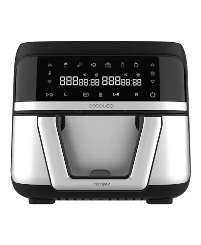 Cecotec Friggitrice senza olio 9L ad aria calda Cecofry Dual 9000