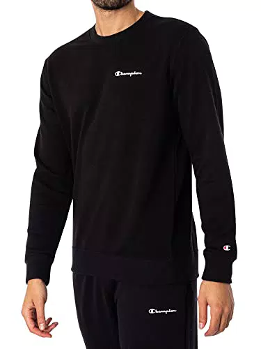 Champion Legacy American Classics Heavy Powerblend Terry Small Logo Crewneck Felpa