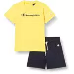 Champion Legacy American Classics-Logo S/S T-Shirt & Shorts Completo