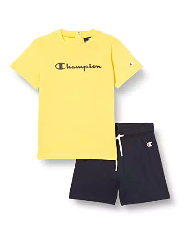 Champion Legacy American Classics-Logo S/S T-Shirt & Shorts Completo