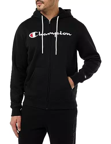 Champion Legacy American Classics - Powerblend Fleece Full Zip Felpa con Cappuccio