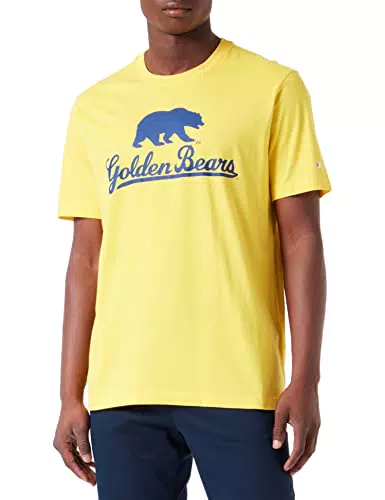 Champion Legacy College Graphic S/S T-Shirt, Giallo Senape