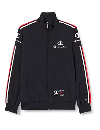 Champion Legacy Division 1 Cinckle Nylon Full-Zip Felpa