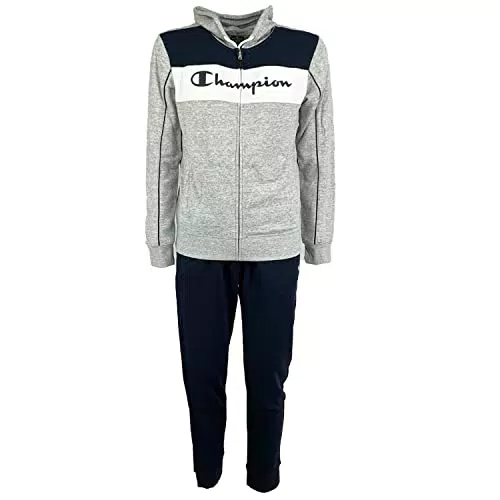Champion Legacy Sweatsuits Powerblend Terry Color Block Hooded
