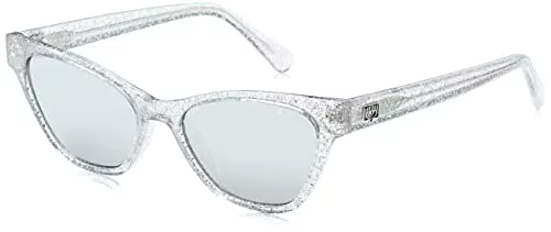 CHIARA FERRAGNI CF 1020/s Sunglasses, MXV/T4 Glitter Slvr