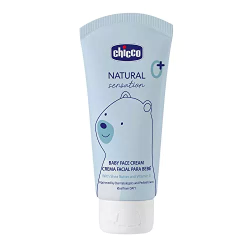 CHICCO Natural Sensation Crema Viso al Burro di Karitè e Vitamina E
