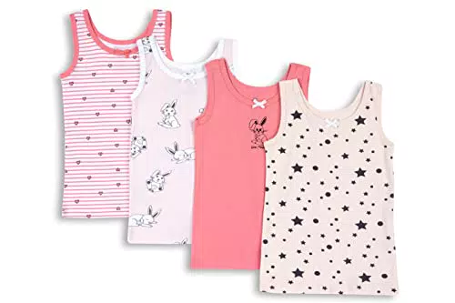 Chicco Set di Canottiere in cotone, Intimo Bambine e ragazze