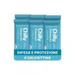 Chilly Salviettine con Antibatterico, Salviette per l'Igiene Intima