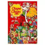Chupa Chups Calendario dell'Avvento, Calendario Avvento con Lollipop e Gomme da Masticare