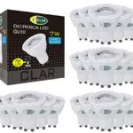 CLAR - Lampadine LED GU10 Luce Naturale 7W, Lampadine GU10