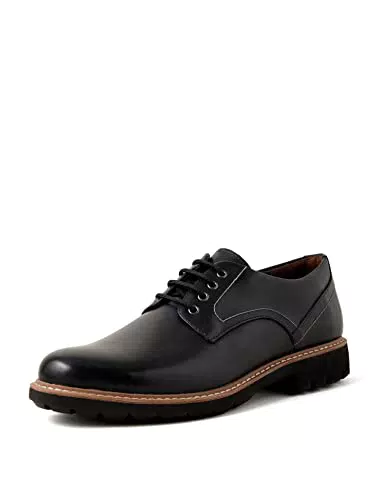 Clarks Batcombe Hall Scarpe Stringate Derby Uomo, Nero