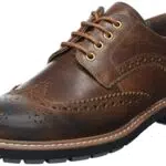 Clarks Batcombe Wing Scarpe Stringate Derby Uomo, Marrone
