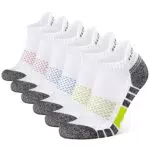 Closemate 6 Paia Calzini Sportivi Uomo Donna Corsa Calze Terry Ammortizzata Cotone Traspirante Fantasmini Sportivi Basso Taglio Corta Calze