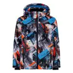 CMP - Giacca sci in twill da bambini con cappuccio removibile