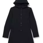 CMP - Parka in softshell da donna con cappuccio removibile