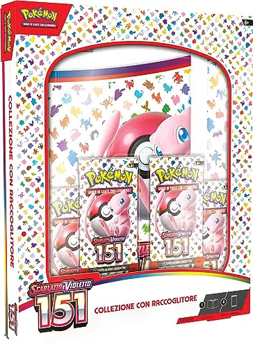 Collezione con raccoglitore di carte dell’espansione Scarlatto e Violetto - 151 del GCC Pokémon