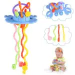 Comius Sharp Giochi Montessori per Bambini, Multiattivita Sensoriali Silicone Giocattoli