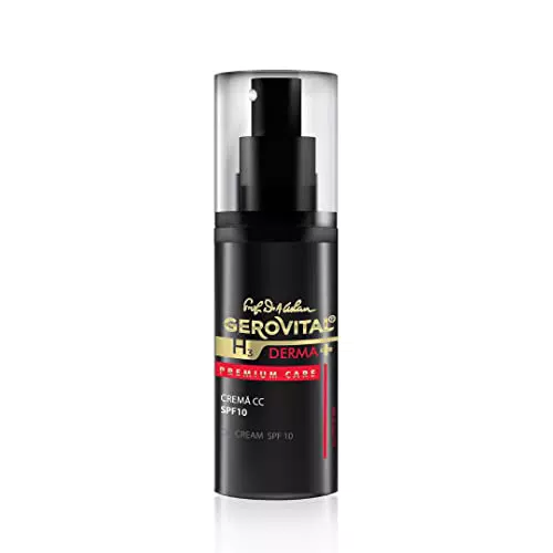 Crema CC Viso con SPF 10, Tonalità Media Adattabile alla Pelle