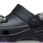 Crocs Classic At Black Panther Clog K, Zoccoli Unisex Bambini E Ragazzi
