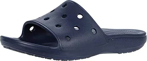 Crocs Classic Crocs Slide, Infradito Unisex - Adulto, navy, 46/47