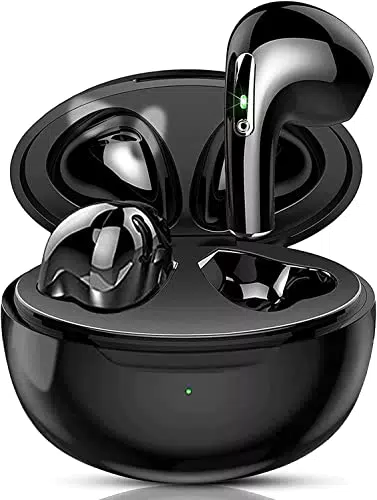Auricolari Bluetooth 5.0 con Stereo HiFi, nero