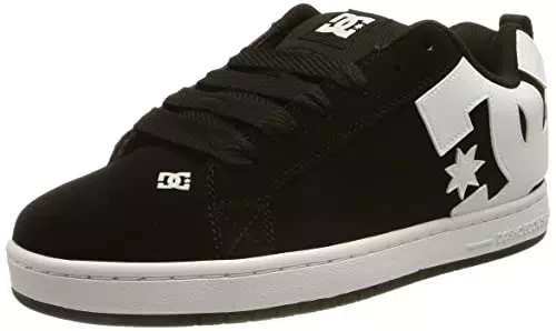 DC Shoes Corte Graffik, Scarpe da skateboard, Uomo, Nero Black 001