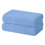 Degrees home - Set di 2 asciugamani da bidet - Asciugamani da bagno - Piccoli asciugamani - 100% Cotone - 480 g/m2-30x50 cm