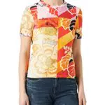 Desigual TS_Baton Rouge T-Shirt, Multicolor, XS da Donna