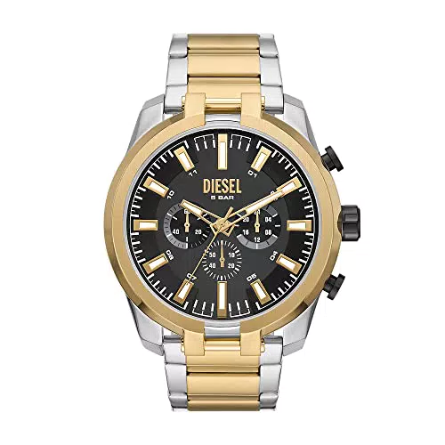 Diesel Orologio Split da uomo, movimento cronografo