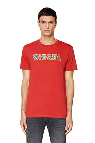 Diesel Uomo T-diegor-k52 T-shirt, 44q-0grai, S