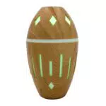 Diffusore di Oli Essenziali da 300ml-Umidificatore Ambiente Silenzioso-Diffusore Profumo Ambiente Elettrico con 7 Diverse Colorazioni di Luce Led Touch-Idee Regalo