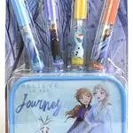 Disney Frozen Lip Gloss & Pouch Set - Set Trucchi per Bambine - Confezione Regalo con Beauty Case Frozen - Kit Lucidalabbra Bambina in 4 Colori - Giochi Frozen e Regali per Bambini