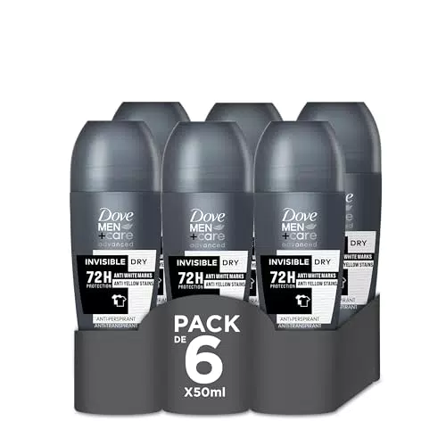 Dove Men+Care Deodorante Roll On Advanced Care Invisible Dry