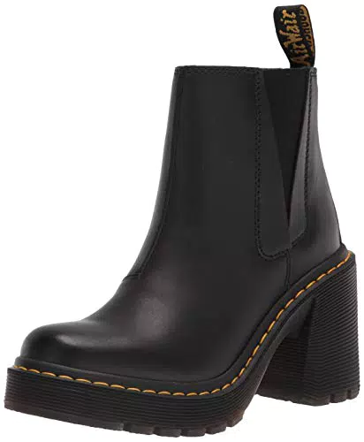 Dr. Martens Chelsea Boot, Anfibi Donna, Nero