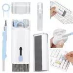 Dreamhigh Pulisci Tastiera PC 7 in 1, Spazzola di Pulizia per Tastiera