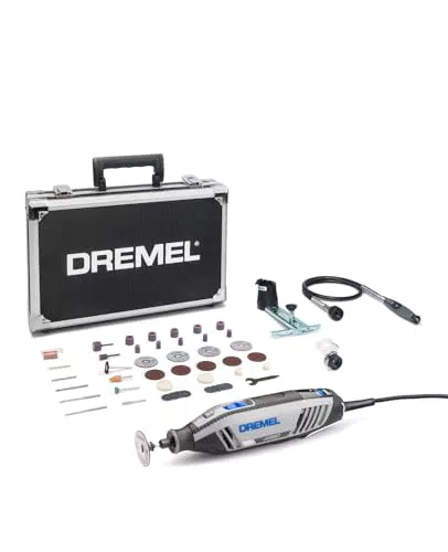 Dremel 4250 Multiutensile 175 W, Kit Multiutensile Amazon Exclusive con 3 Complementi e 45 Accessori