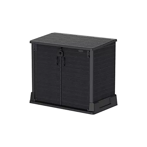 Duramax Cedargrain StoreAway, capanno da giardino in plastica da 850 L