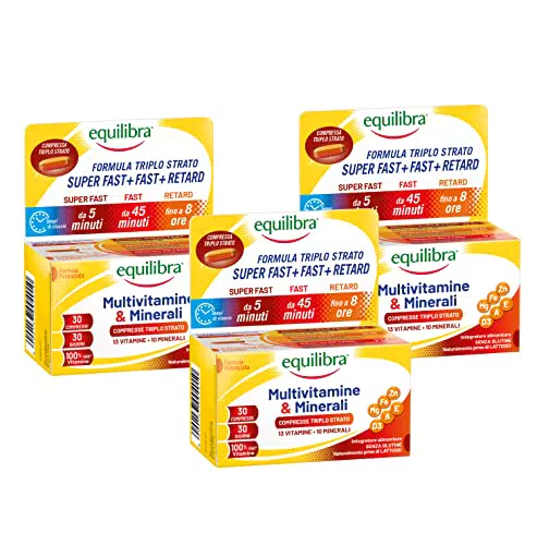Equilibra Integratori Alimentari, Multivitamine & Minerali