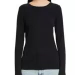ESPRIT 991ee1k376 T-Shirt, 001/Nero