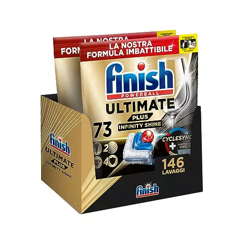 Finish Ultimate PLUS Infinity Shine Pastiglie Lavastoviglie