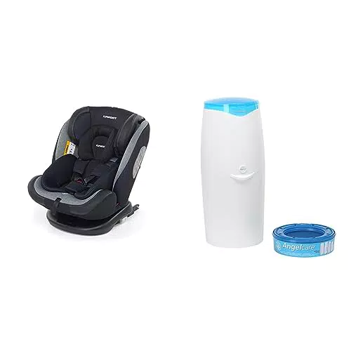 Foppapedretti Iturn DuoFix Seggiolino Auto Girevole 360° Gruppo 0+/1/2/3 & Maialino