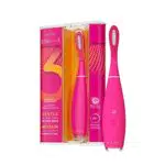 FOREO ISSA mini 3 Wild Strawberry, spazzolino elettrico sonico 4 in 1