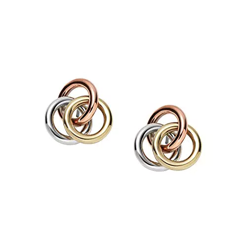 Fossil Orecchini Da Donna, Orecchini In Acciaio Inossidabile Multicolore Da 1