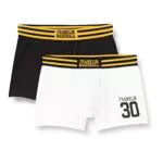 Franklin & Marshall Optio Intimo, White/Black/Gold