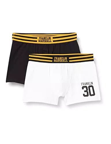 Franklin & Marshall Optio Intimo, White/Black/Gold