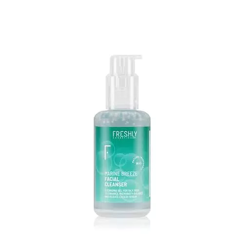 Freshly Cosmetics Marine Breeze, detergente viso acido salicilico per pelle grassa e acne 100 ml