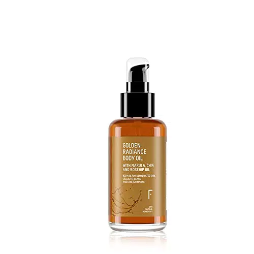 Freshly Cosmetics - Olio Corpo Nutriente 100% Naturale Golden Radiance Body Oil