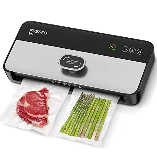 Fresko Macchina per sottovuoto automatica, sigillatrice per alimenti secchi e umidi