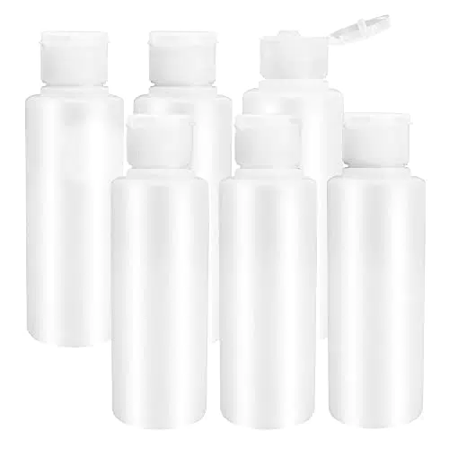Contenitori trasparenti da Viaggio per Liquidi, 100ml, 6 Pezzi